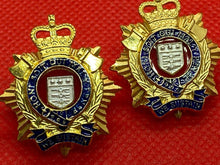 Charger l&#39;image dans la galerie, Original British Army - Army Logistics Corps Officer&#39;s Collar Badges - Pair

