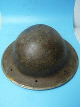 Lade das Bild in den Galerie-Viewer, Original WW2 South African Army Mk2 Brodie Helmet - British Style Combat Helmet
