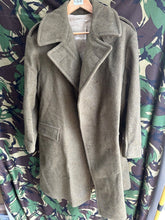 Load image into Gallery viewer, Original British Army Soldiers Great Coat  - WW2 Reenactment - 40&quot; Chest
