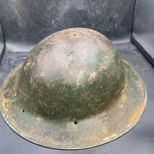 Load image into Gallery viewer, Original WW2 British Army Mk2 Combat Helmet Shell - South African Manufactured
