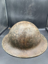 Load image into Gallery viewer, Original WW2 British Army Mk2 Combat Helmet Shell
