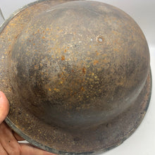 Load image into Gallery viewer, Original WW2 South African Army Mk2 Brodie Helmet - British Style Combat Helmet - The Militaria Shop
