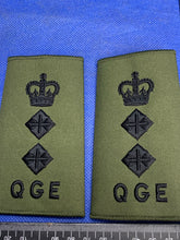Charger l&#39;image dans la galerie, Queen&#39;s Gurkha Engineers British Army Shoulder Boards / Epaulettes
