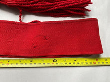 Load image into Gallery viewer, Genuine British Army Regimental Dress Uniform Red Sash - Excellent Item.
