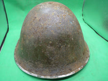 Load image into Gallery viewer, Original British Army Mk4 Late WW2 1945 Helmet
