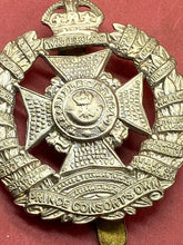Load image into Gallery viewer, British Army WW1 / WW2 Prince Consorts Own Regiment Cap Badge with Rear Slider.
