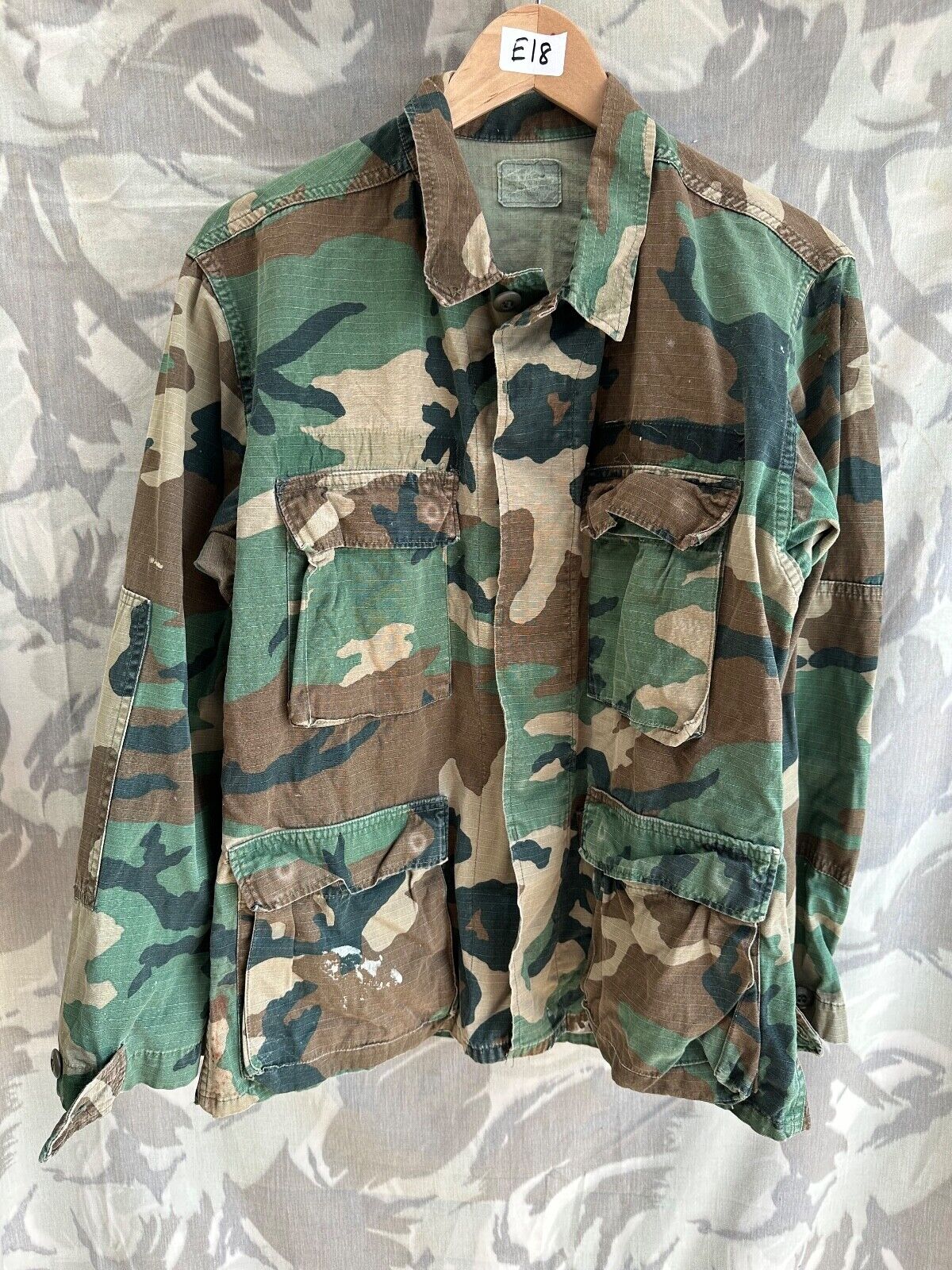 Genuine US Army Camouflaged BDU Battledress Uniform - Small Short – The ...