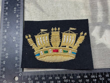 Load image into Gallery viewer, Bullion Royal Navy Embroidered Blazer Badge
