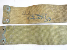 Load image into Gallery viewer, Original WW2 Pattern British Army L Straps Pair - 37 Pattern Webbing Haversack
