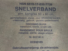 Charger l&#39;image dans la galerie, Genuine NATO SNELVERBAND Medical Dressing NSN
