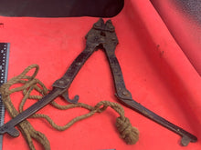 Load image into Gallery viewer, Original WW2 British Army Fold Out Wire Cutters - Barn Find - Uncleaned
