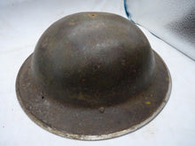 Load image into Gallery viewer, Original WW2 British Style South African Mk2 Army Combat Helmet
