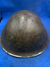 Load image into Gallery viewer, Original WW2 British Army / Canadian Army Mk3 Turtle Combat Helmet
