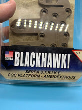Load image into Gallery viewer, Genuine Blackhawk STRIKE Molle Platform Pistol Holster Platform - Black / Tan
