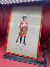 Charger l&#39;image dans la galerie, Large Framed Print of a 1705 Dated Trooper in the 3rd Horse
