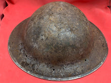 Load image into Gallery viewer, Original WW2 Combat Helmet - British / South African Army Mk2 Brodie Helmet
