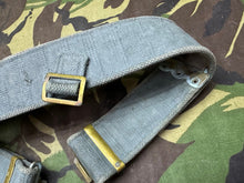 Load image into Gallery viewer, Original British Royal Air Force RAF Blue WW2 37 Pattern Belt - 38&quot; Waist Max
