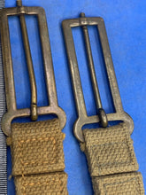 Charger l&#39;image dans la galerie, Original WW2 British Army 37 Pattern Brace Adaptor Pair
