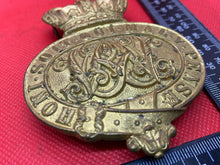 Lade das Bild in den Galerie-Viewer, British Army. Grenadier Guards Genuine OR’s Victorian Pouch / Valise Badge
