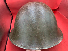 Load image into Gallery viewer, Original WW2 British Army / Canadian Army Mk3 Turtle Combat Helmet
