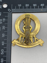 Load image into Gallery viewer, British Army 15h/19th The King&#39;s Royal Hussars Regiment Cap Badge Queens Crown
