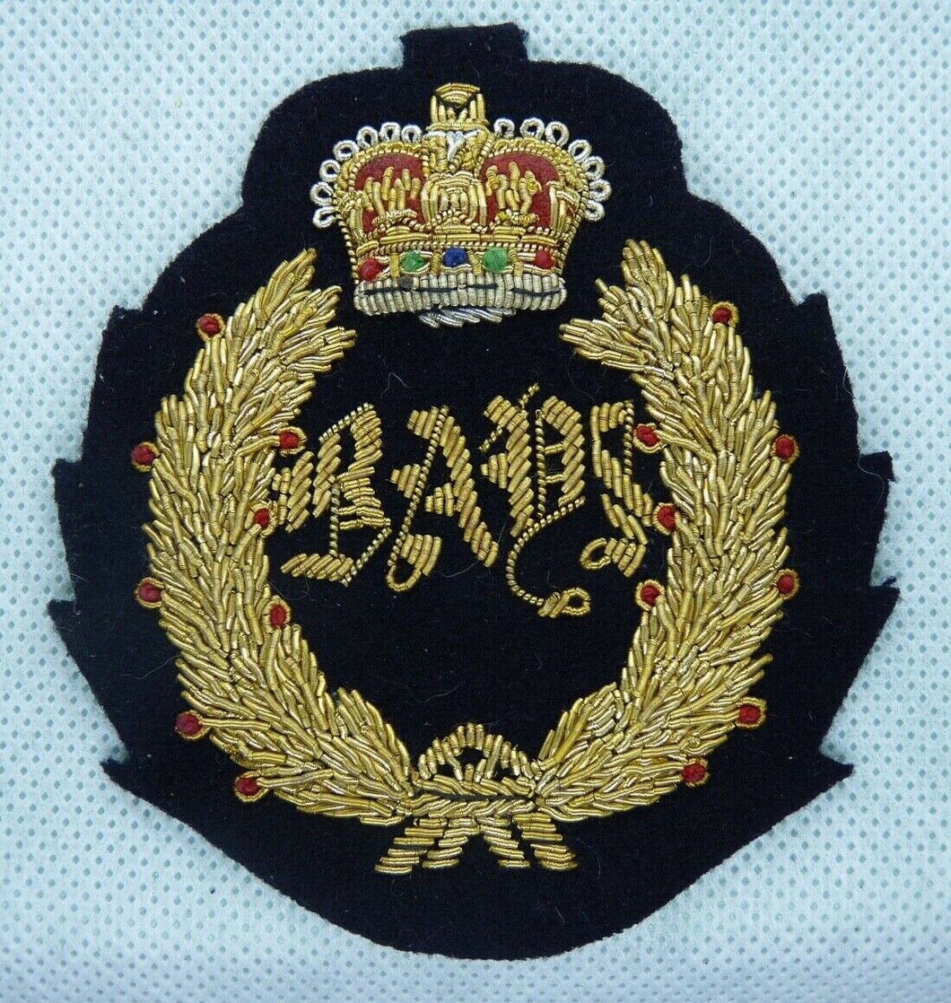 British Army 2nd Dragoon Guards Queens Bays Embroidered Blazer Badge - UK Made