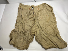 Load image into Gallery viewer, Original WW2 British Army 1942/1943 Dated Tan Boxer Shorts - New Old Stock
