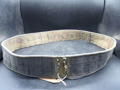 Original British Army / RAF Webbing Belt - WW2 37 Pattern - 40 Inch Waist Max - The Militaria Shop