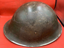 Load image into Gallery viewer, Mk3 Turtle Helmet - Original WW2 British / Canadian Army Combat Helmet
