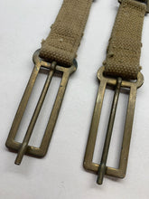 Charger l&#39;image dans la galerie, Original WW2 British Army 37 Pattern Brace Adaptors - 1944 Dated
