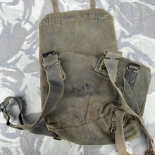 Load image into Gallery viewer, Original WW2 British Army / RAF 37 Pattern Small Pack &amp; L Strap Set
