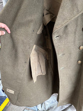 Load image into Gallery viewer, Original WW2 British Army Gloster Regiment Officers Greatcoat - 38&quot; Chest
