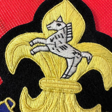 Load image into Gallery viewer, British Army The Kings Regiment Embroidered Blazer Badge
