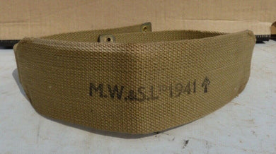 Original WW2 British Army 37 Pattern Yoke Utility Shoulder Strap- M.W&S Ltd 1941 - The Militaria Shop