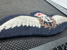 Load image into Gallery viewer, Royal Canadian Air Force RCAF Padded Pilots Wings Kings Crown - UK Made
