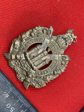 Load image into Gallery viewer, Original WW1 / WW2 British Army King&#39;s Own Scottish Borderer&#39;s Cap Badge
