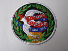 Load image into Gallery viewer, Victory in Europe commemorative badge - 8th May 1945 - Patch Military Patches
