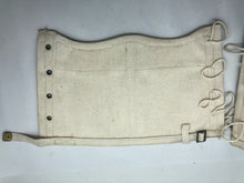 Charger l&#39;image dans la galerie, Original British Army / Royal Navy White Spats / Gaiters - WW2 37 Pattern
