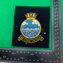 Load image into Gallery viewer, British Royal Navy Submariners Embroidered Blazer Badge
