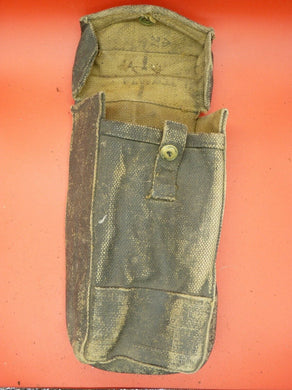 Original WW2 British Army 37 Pattern Bren Pouch - The Militaria Shop