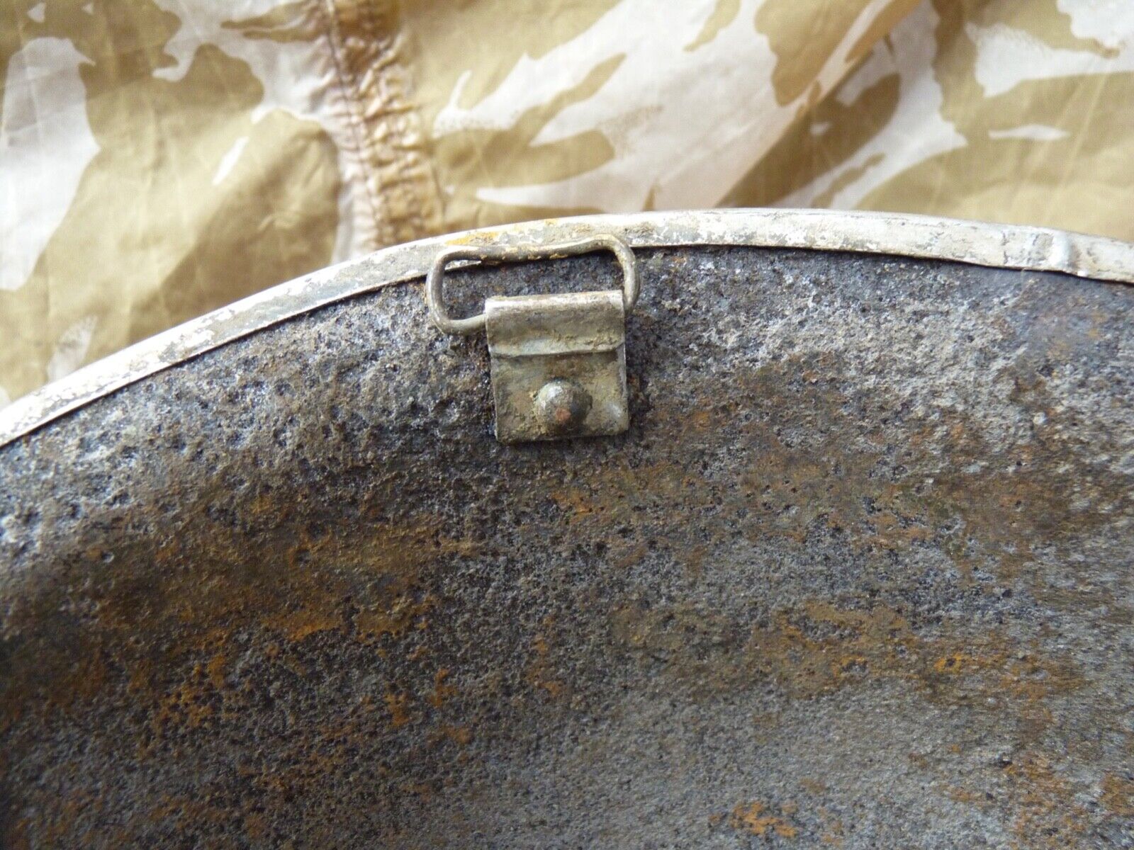 Original WW2 Onwards British Army Mk4 Turtle Helmet - The Militaria Shop