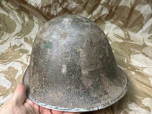 Load image into Gallery viewer, WW2 Mk3 High Rivet Turtle - British / Canadian Army Helmet - Nice Original
