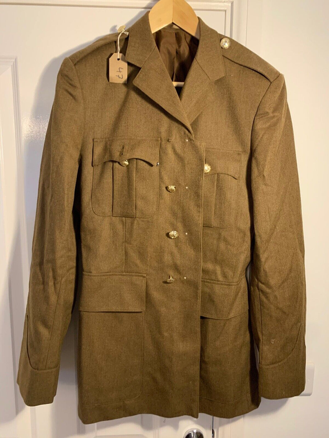 British Army No 2 Dress Uniform Jacket / Tunic Badged - Royal Engineers - #47
