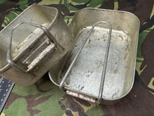 Load image into Gallery viewer, Original WW2 British Army Soldiers Mess Tin Set - Used Original
