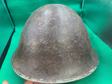 Load image into Gallery viewer, Original WW2 British Army / Canadian Army Mk3 Turtle Combat Helmet
