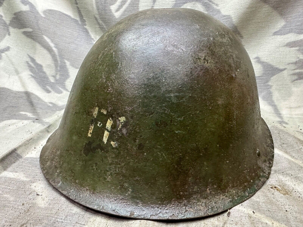 Original WW2 Era British Army Mk4 Turtle Helmet