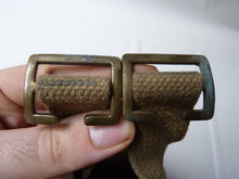 Load image into Gallery viewer, Original WW2 British Army Soldiers Water Bottle Carrier Harness - Dated 1943 - The Militaria Shop
