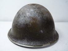 Load image into Gallery viewer, Original WW2 British / Canadian Army Mk3 High Rivet Turtle Army Combat Helmet - The Militaria Shop
