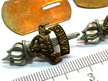 Load image into Gallery viewer, Original WWI / WW2 British Army Royal Army Education Corps Collar Badges
