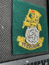 Load image into Gallery viewer, British Army Yorkshire Regiment Bullion Cap / Beret / Blazer Badge - UK Made
